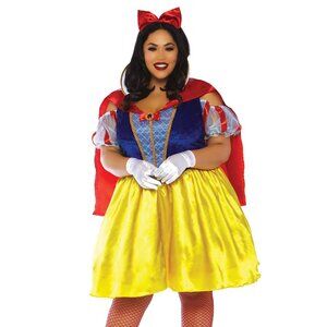 Plus Size Fairytale Snow White Costume